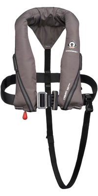 2026 Crewsaver Crewfit 165N Sport Automatic Harness Lifejacket PC-0017864 - Grey